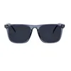 Image de I-SEA Lunettes de soleil pour homme - Dax, Bleu marine/fumé polarisé, 47mm