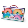 Image de Crocodile Creek - Set de 4 Craies Arc-en-Ciel pour enfants 3 ans et plus - Activité artistique et ludique - Couleurs éclatantes pour trottoir, jardin ou tableau noir - Jeu créatif extérieur