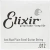 Image de Cordes Elixir® à l'unité en Acier plein plaqué Anti-Rust (.012)