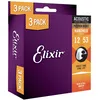 Image de Elixir 16052 Jeux de 3 Cordes pour Guitare acoustique