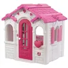 Image de Step2 Sweetheart Maison Enfant en Plastique | Maison de Jeux Rose pour l’extérieur/Jardin | Maisonnette/Cabane de Jeu avec Accessories