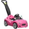 Image de Step2 Push Whisper Ride Voiture Enfant Porteur Auto en Rose | Véhicule Jouet avec Barre de poussée pour Enfants dès 1.5 Ans