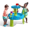 Image de Step2 Summer Showers Splash Table d'eau avec 8 Accessoires | Jeux D'Extérieur pour Plusieurs Enfants | Activité pour Le Jardin