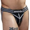 Image de Breedwell Jock Strap Hybred Noir - Gris XL