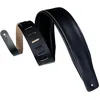 Image de Levy's DM1PD   BLK Sangles de guitare en cuir de 3'' - Noir