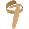 Image de Levys Leathers MS26-SND sangle de guitare en suède, couleur sable