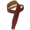 Image de Levys MS26 Sangle Daim Surpiquée Burgundy