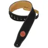 Image de Levys Leathers MSS3-BLK sangle de guitare en cuir