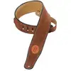 Image de Levys Leathers MSS3-BRN sangle de guitare en suède, marron