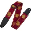 Image de 5 CM Polypropylene & Cuir Motifs Soleil Rouge