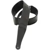 Image de Levys Leathers M7GG3-BLK sangle de guitare en cuir - noir - 7 cm de large