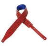 Image de Levys MV17CH Sangle Cuir Gravée Panthère Cranberry