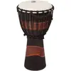 Image de Toca TSSDJ-LB Large Street Series Djembe Black Stain 12 pouces