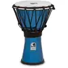 Image de Toca TFCDJ-7MB Freestyle Colorsound djembé 7'' bleu métallisé