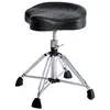 Image de Gibraltar tabouret pour batterie, tabouret de batterie 9000 Series Moto Throne Pro Series Saddle 4-Leg, 9908 (diamètre : 43cm, assise en vinyle, base à deux montants, pieds en caoutchouc 'Super Foot')