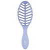 Image de Wet Brush Go Green Speed Dry Brosse à cheveux violette   Design ventilé et poils HeatFlex ultra doux   Poignée ergonomique pour gérer les noeuds et les cheveux incontrôlables   Accessoires pour cheveux