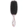 Image de Wet Brush Shine Enhancer Paddle Brush, Marble Bronze - Hair Detangler Brush with Ultra Soft Bristles, Infused With Natural Argan Oil, Shiny Detangle & Smooth Hair, Wet or Dry, For All Hair Types