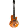 Image de Duesenberg Starplayer TV Vintage Orange guitare semi-hollow body avec étui