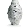 Image de LLADRÓ Vase Conversation Vase II Bouclier en Porcelaine