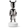 Image de LLADRÓ Figurine en Porcelaine The Silver Guest-Big. Figurine Décorative The Guest en Porcelaine Brillante de Couleur Argentée