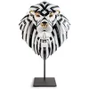 Image de LLADRÓ Masque (Lion/Noir-Or) 01009566