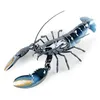 Image de LLADRÓ Figurine en porcelaine Bogavante bleue de la collection Kings of The Sea inspirée des animaux marins