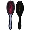 Image de Denman Cushion Hair Brush (Medium) with Soft Nylon Quill Boar Bristles - Porcupine Style for Grooming, Detangling, Straightening, Blowdrying and Refreshing Hair   Black, P082M