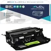 Image de LCL Tambour Remanufacturée 52D0ZA0 52D0Z00 520ZA 520Z 520A (1 Noir) Remplacement pour Lexmark MX710DE MX710DHE MX717DE MX718D Lexmark MX711DE MX711DHE MX711DTHE Lexmark MX810DE MX810DFE