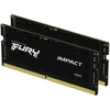 Image de Kingston FURY Impact PnP 64GB (2x32GB) 5600MT,s DDR5 CL40 SODIMM Mémoire d’ordinateur Portable de Gamer Module Simple- KF556S40IBK2-64