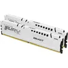 Image de Kingston FURY Beast Blanc DDR5 64Go (2x32Go) 5600MT/s CL40 DIMM Mémoire pour PC de Gamer Kit de 2 Intel XMP - KF556C40BWK2-64