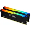 Image de Barrette mémoire RAM Kingston FURY Beast RGB 32 Go (Kit de 2 x 16 Go) DDR4 3600 MHz CL18 en occasion ou reconditionné