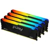 Image de Kingston FURY Beast RGB 64GB 3200MT/s DDR4 CL16 DIMM (Kit of 4) Computer Memory KF432C16BB2AK4/64