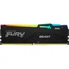 Image de Kingston FURY Beast Noir RGB 64Go (2x32Go) 5600MT/s DDR5 CL36 DIMM Mémoire pour PC de Gamer Kit de 2 AMD EXPO/ Intel XMP - KF556C36BBE2AK2-64