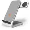 Image de STM Bags ChargeTree Swing Station de Charge sans Fil 3 en 1 Compatible avec Apple iPhone, Apple AirPods et Apple Watch (Certifié Qi | Câble USB-C vers USB-C de 1 m Inclus) - Blanc