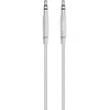 Image de Belkin - Cable Audio Premium, Jack-Jack 3,5mm - Argent Métallique
