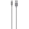 Image de Belkin - Câble Métallique Sync/Charge avec Connecteur Micro USB 2.4A - Gris Métallique