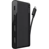 Image de Belkin - Mini hub 4 ports (2 x USB-C et 2 x USB-A) avec Câble USB-C Intégré - Hub USB-C pour MacBook Pro, Chromebook Pixel et autres Ordinateurs Portables USB-C