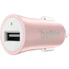 Image de Belkin - F8M730btC00 Chargeur Premium Allume-cigare USB Universel, 12W/2.4A pour Smartphone et Tablette - Or Rose Métallique (Compatible iPhone 8/8+ et iPhone X)