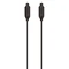 Image de Belkin - Câble Toslink en fibre optique M/M - 2M - Noir