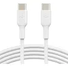 Image de Belkin Câble de recharge USB-C vers USB-C Boost Charge (câble USB Type-C pour Samsung, Pixel, iPad Pro, etc. ; 2 m, blanc)