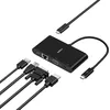Image de Belkin Adaptateur multimédia USB-C (hub USB-C avec ports VGA, HDMI 4K, USB 3.0, Ethernet ; alimentation Pass-Through 100 W pour MacBook Pro, iPad Pro, Surface Pro, Chromebook, etc.)