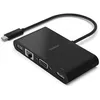Image de Adaptateur Multiports USB-C vers GBE/HDMI/VGA/USB-A