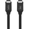 Image de Belkin Câble USB4 USB-C vers USB-C, certification USB-IF, Power Delivery jusqu'à 100W, 40 Gbit/s, rétrocompatible avec Thunderbolt 3, USB 3.2, etc, connecteur USB type-C réservible, 80 cm