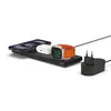 Image de Belkin Chargeur MagSafe 3-en-1, certification MFi, chargeur sans fil rapide pour iPhone 16, 15, 14, 13, 12 Series, Apple Watch 10, 9, 8, 7, 6, Ultra (et versions antérieures), AirPods 2, AirPods Pro
