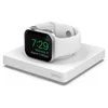 Image de Belkin Chargeur portable pour Apple Watch,certification MFi, fonction Table de nuit, design minimaliste, câble USB Type-C inclus, pour Apple Watch Series 7, Series 6, Series 5, Series 4, etc. Blanc