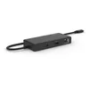 Image de Belkin Adaptateur 5-en-1 multiport (pour Chromebook, avec Port HDMI 4K 60 Hz, USB Type C 86 W Power Delivery, Gigabit Ethernet, 2 USB-A 3.1 1 gén, hub Petit, Portable et Compact) INC008btBK Noir