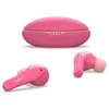 Image de Belkin SOUNDFORM Nano, écouteurs enfants True Wireless, limite de 85 dB (protection auditive), apprentissage en ligne, école, certifié IPX5, 24 h de lecture pour iPhone, Galaxy, Pixel, etc.  Rose