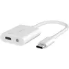 Image de Adaptateur USB C BELKIN USB-C vers USB-C/Jack 3.5mm