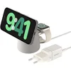 Image de Belkin BoostCharge Pro Station de Charge 2-en-1 avec MagSafe, Chargeur sans Fil avec Charge Rapide 15W, pour iPhone 17, iPhone Air, Pixelsnap, Les AirPods, et Tout Appareil MagSafe