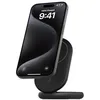 Image de Belkin BoostCharge Socle de Recharge pour appareils Qi2 (Chargeur Pliable, Compatible MagSafe, 15 W, pour modèles de l'iPhone 16, 15, 14, 13, Chargeur fonctionnant avec Le Mode Standy, Noir)